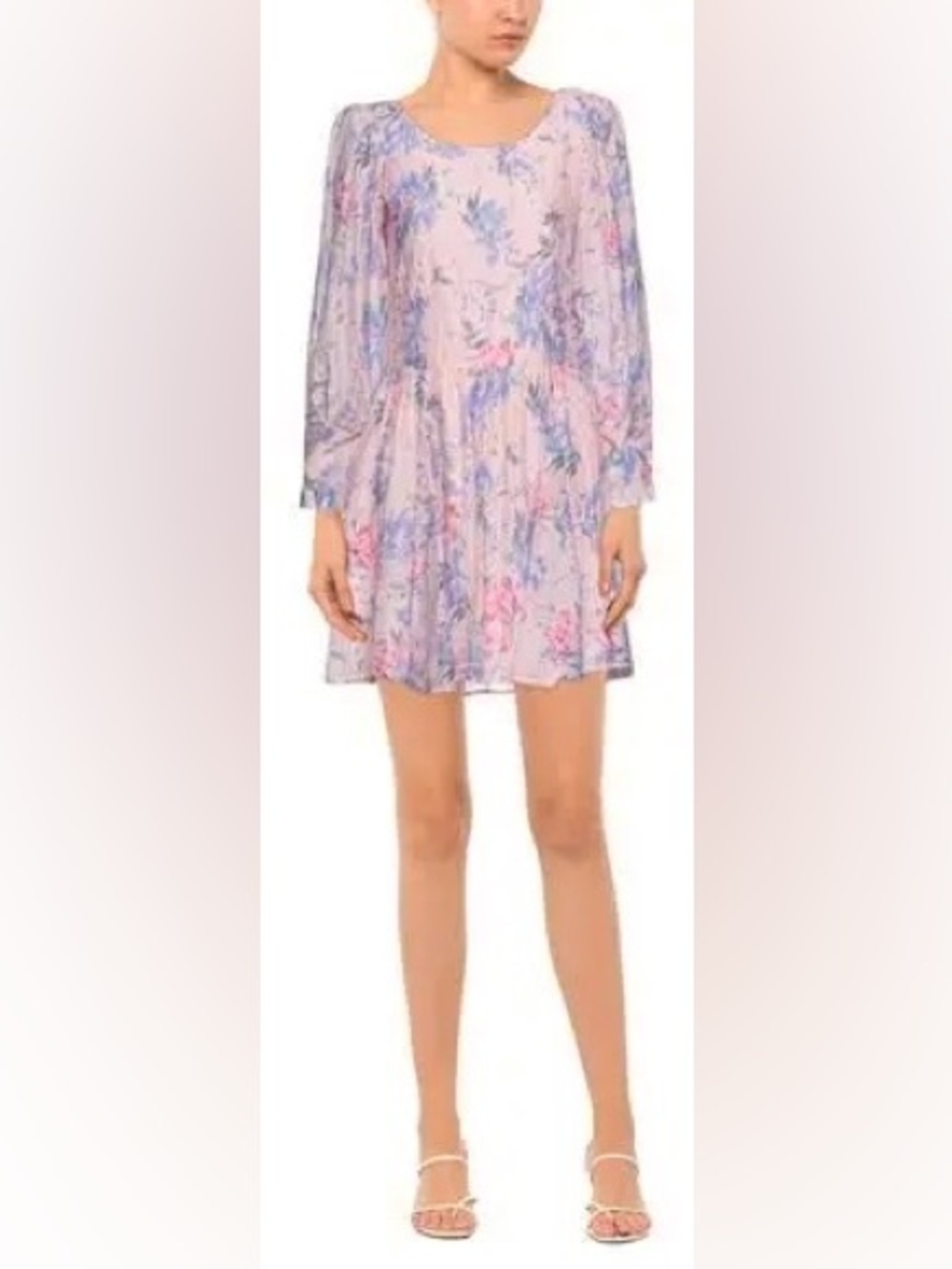 Loveshackfancy Pink Mini Flared Dress | Size 0
